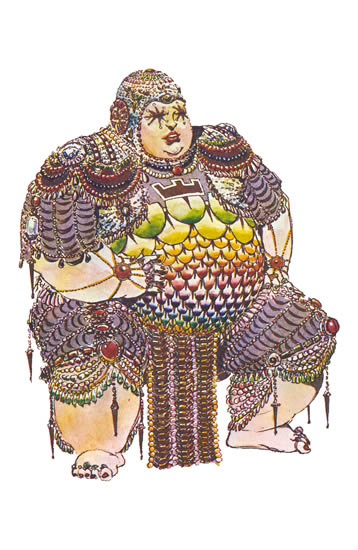 Illustration for article titled Costume Designs and Storyboards from the Dune That Never Was